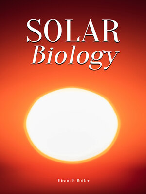 cover image of Solar Biology